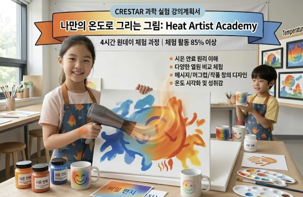 나만의 온도로 그리는 그림 수업 모습