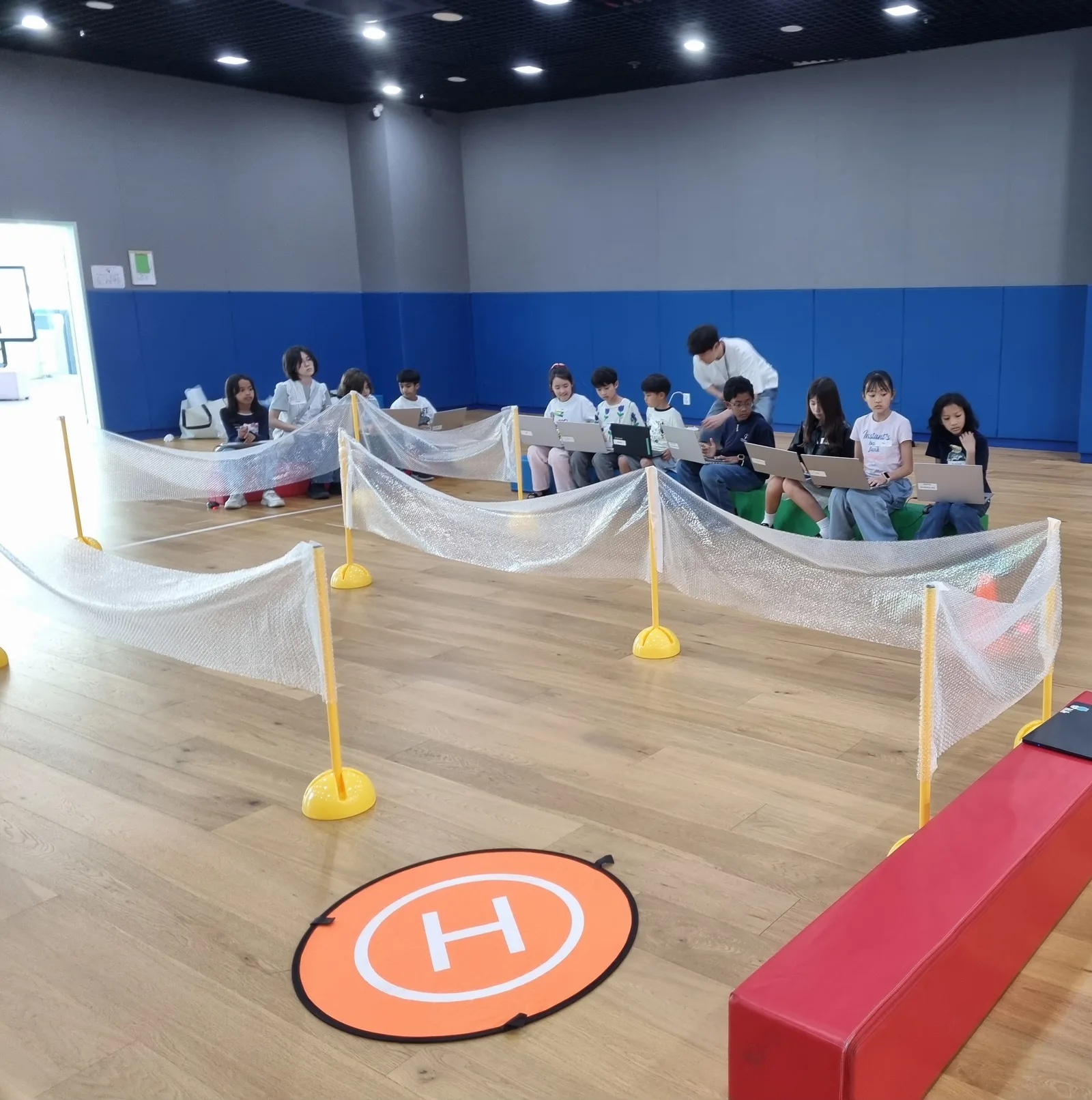 나도 드론비행사 수업 모습